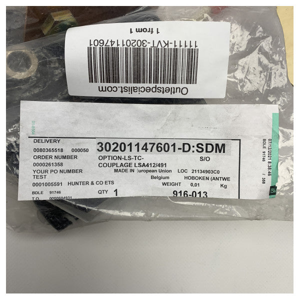 Durable Marine-Grade Coupling for Reliable Ship System Connections