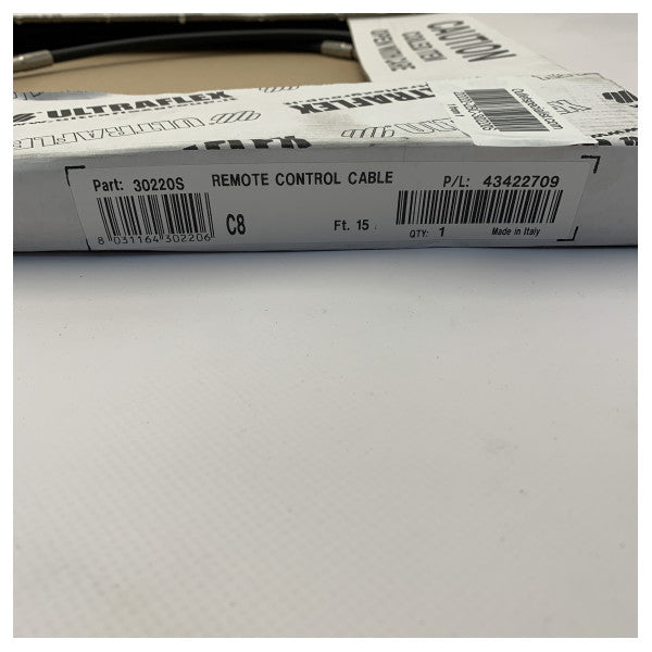 Ultraflex C8 マリンエンジンコントロールケーブル - 30220S