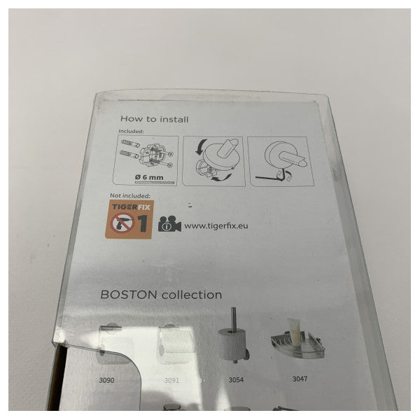 Допълнителна поставка за тоалетна хартия от неръждаема стомана Tiger Borston - 3054.3.09.46