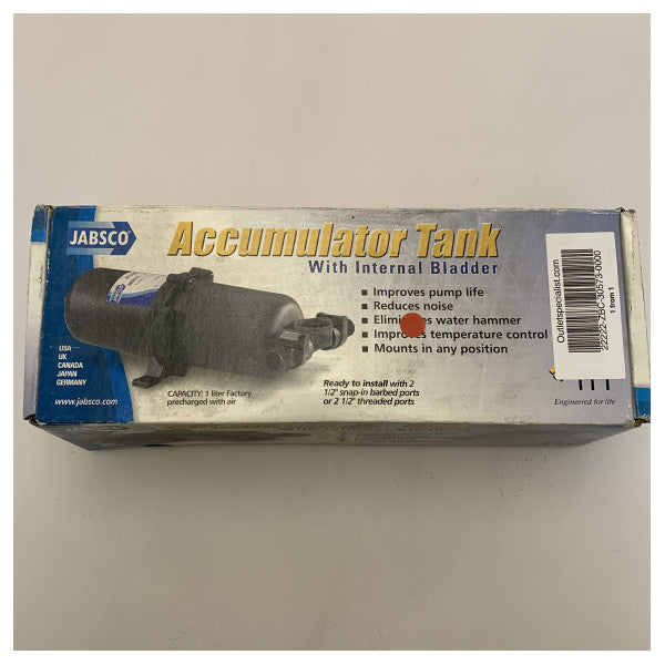 Jabsco Accumulateur Tank 1L avec membrane - 30573-0000