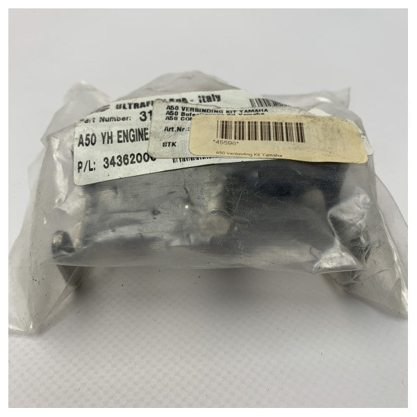 Kit de acoplamento de aço inoxidável Ultraflex Marine para motores fora de borda Yamaha A50 - Conector de eixo de transmissão durável e resistente à água salgada