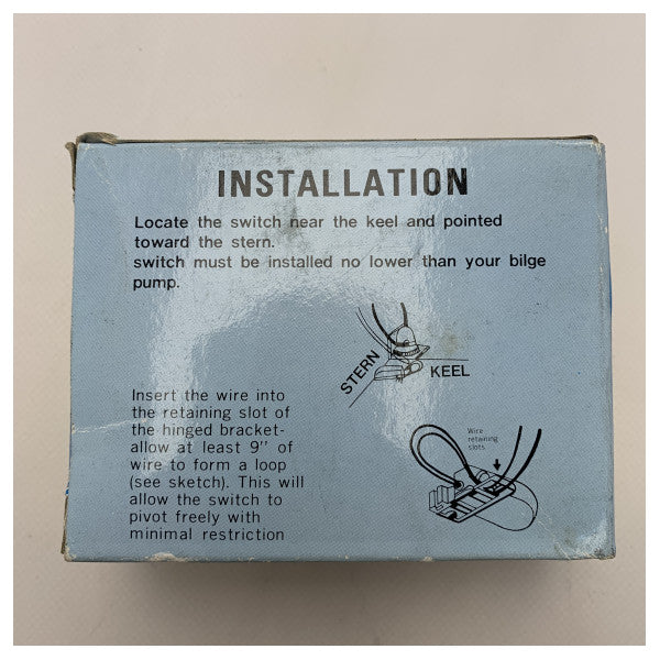 Seaworld länspumpnivå | flottörbrytare 12/24V - 17357001