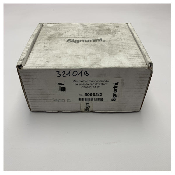 Signorini FEBO kare yapılı tek kollu duş bataryası - 50663/2