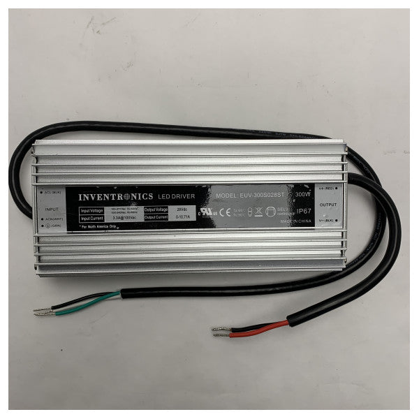 インベントロニクス EUV-300S028ST 高品質パワーコンバータ 230V - 300W - 28V LEDドライバ