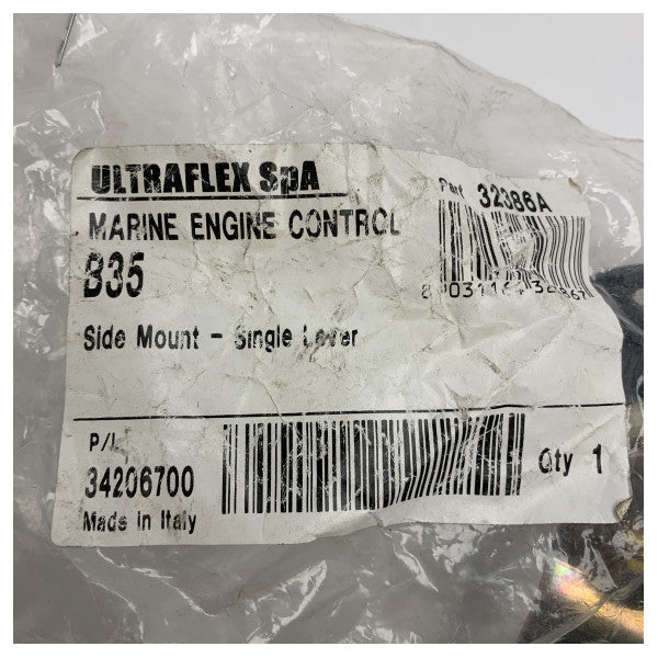 Levier de contrôle moteur latéral Ultraflex B35 usagé - 32386A