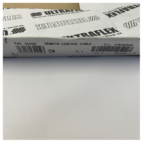 Ultraflex C14 マリンエンジンコントロールケーブル - 32412E
