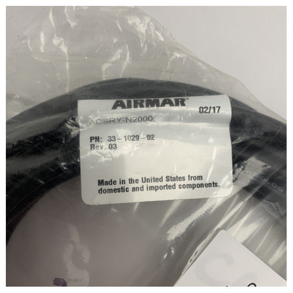 Airmar Devicenet NMEA2000 Cableau de connexion 6m-33-1029-02