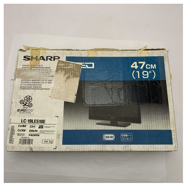 Sharp LC-19LE510E 19-tuumainen LED LCD-televisio