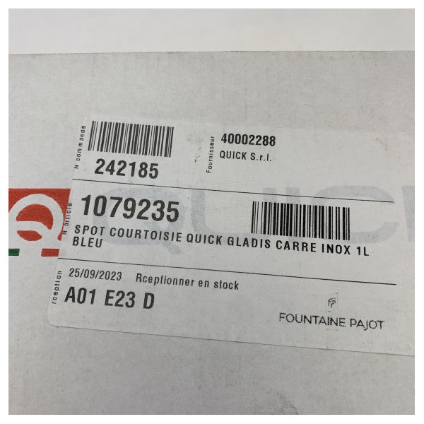 Quick Gladis Marine LED Courtesy Light Stainless Steel Blue Square 1L - FAMP1632UX5CA