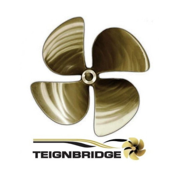 Teignbridge 4 -Blade Nibral Propeller 550 x 565 LH - PPL13483