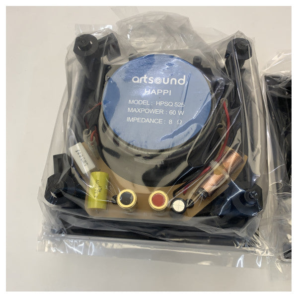 Artsound HPSQ525 125W 2-way build in square waterproof speaker kit