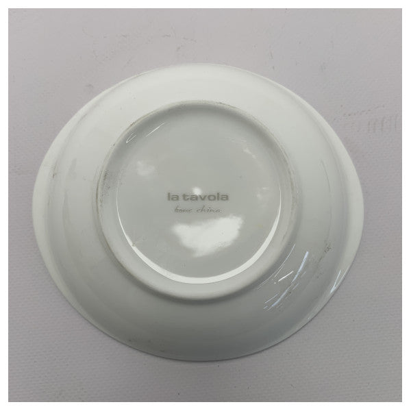 Bol en porcelaine de qualité supérieure de 16 cm pour usage marin - Vaisselle de service en porcelaine fine durable et facile à nettoyer