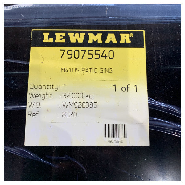 Lewmar Side Glas Med Luge til Moody 41 Decksaloon Indgang - 79075540 