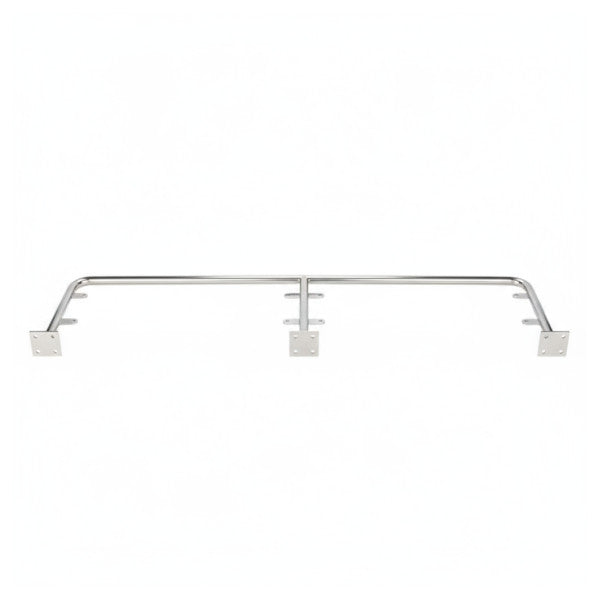 Rail de dossier en acier inoxydable Ryck - MET1576 
