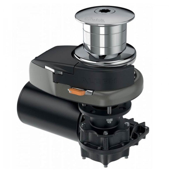 Veloce ALEPH 1500W 12V 10mm argento inox verricello elettrico con tamburo - FSAL1512D010A 