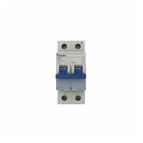 Doepke DLS 6i K25-2 LS-Electric Switch 10KA 2p. K-25A