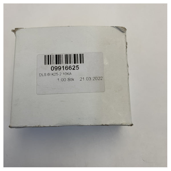 Doepke DLS 6i K25-2 LS-Electric Switch 10KA 2p. K-25A