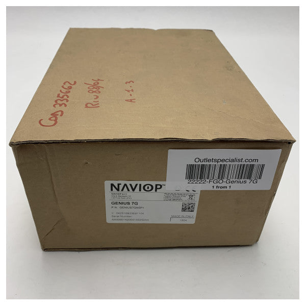 Naviop Genius 7G, display da 7 pollici per motori con CANbus