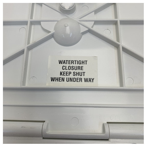 Osculati White flush mount inspection hatch 600 x 250 mm - 20.295.00 