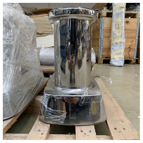 Stainless Steel Marine Bollard INOX 316L 630 x 265 mm � Durable Docking Cleat for Secure Mooring