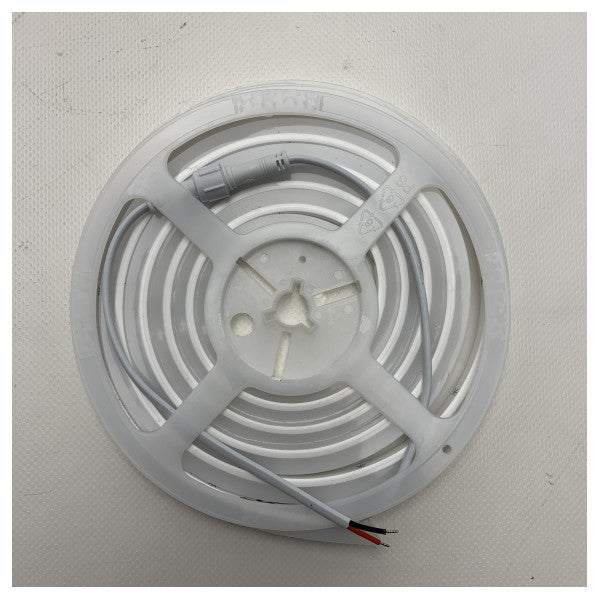 BCM LED-belysningsarmatur NeonFlex set fra oven og fra siden 10x10mm 24v - 3404/00G4-2MT