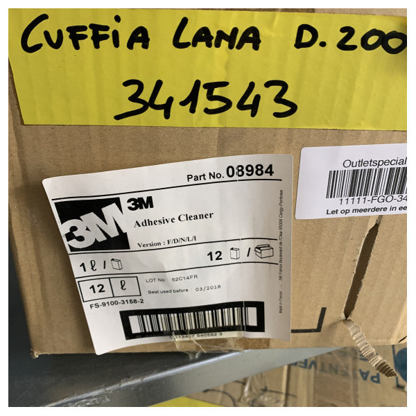 Полірувальна подушечка з мериносової вовни 3M 200 мм на липучці � Міцне полірування та шліфування морських поверхонь