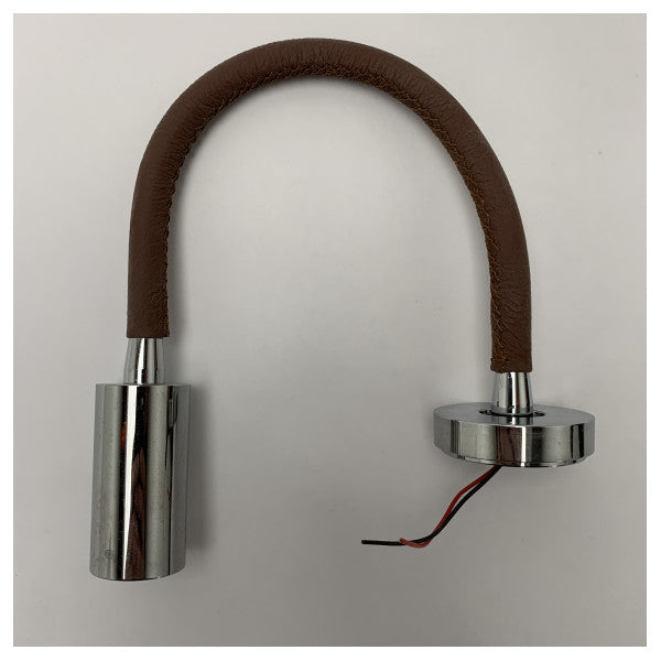 Marin LED-läslampa Quick QL336 Audrey Daylight - flexibel hals, kromad finish, låg effekt 1,5W