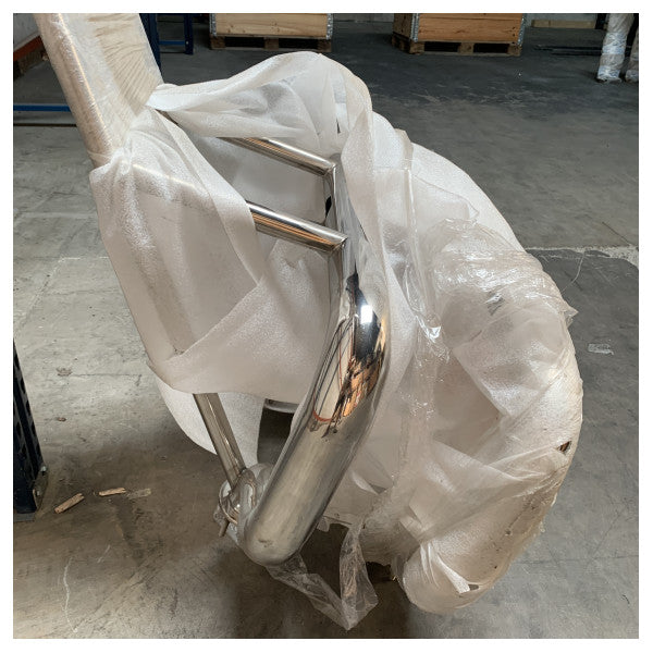 Monte Carlo Yachts rustfritt stål radarstøttebrakett