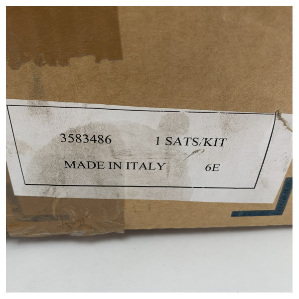 Volvo Penta 3583486 sats för termostatventil i marin växellåda