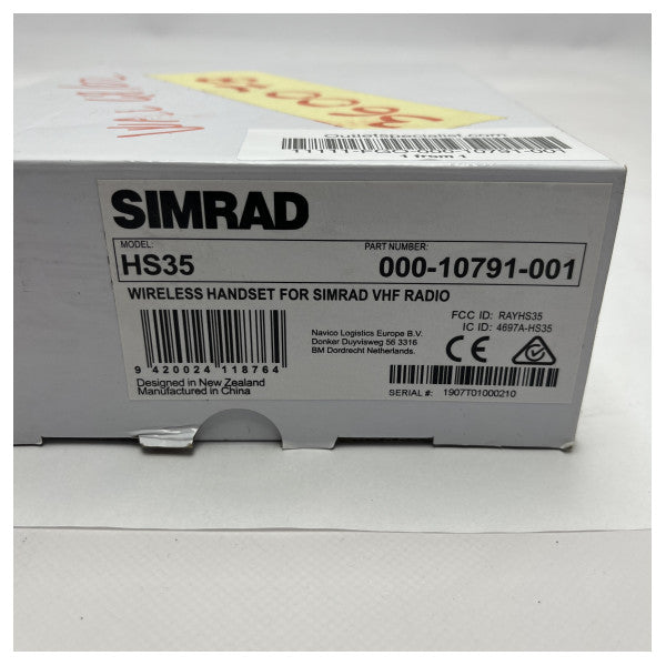 Simrad H35 wireless remote handheld VHF controller - 000-10791-001