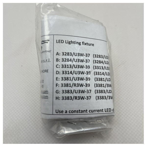 Морски LED прожектор BCM 3383/LD3W Elio Crom Chrome IP65 Водоустойчиво трайно осветление за лодки