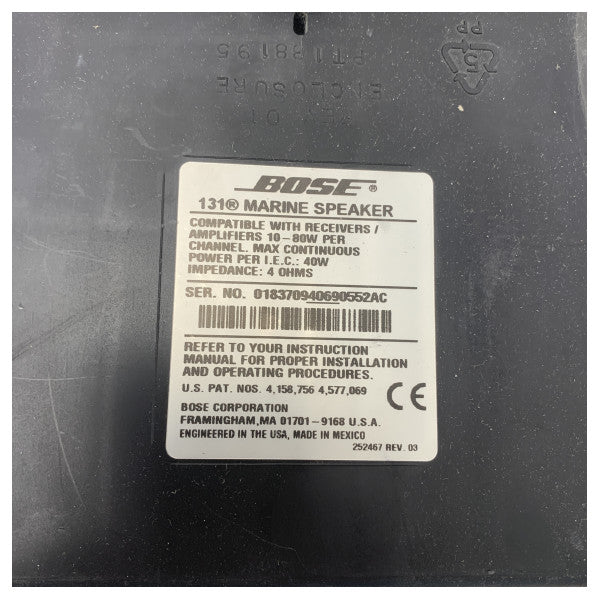 Bose 131 altavoces de alta calidad para todo clima