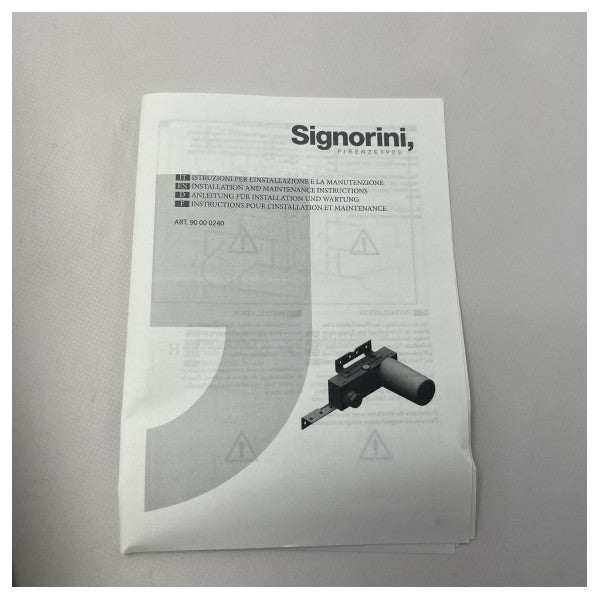 Signorini Built -in Part for Wall Mounted Basin Mixer - 90000240