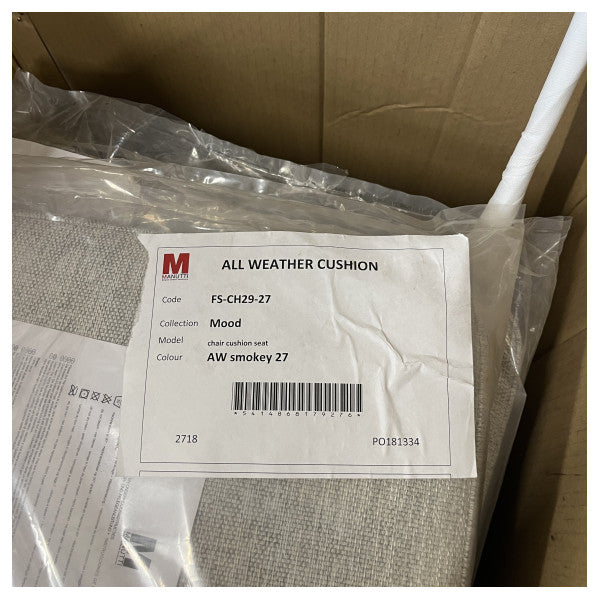 Sedia da pranzo Manutti Mood FS-CH29-F8-31 bianco sporco