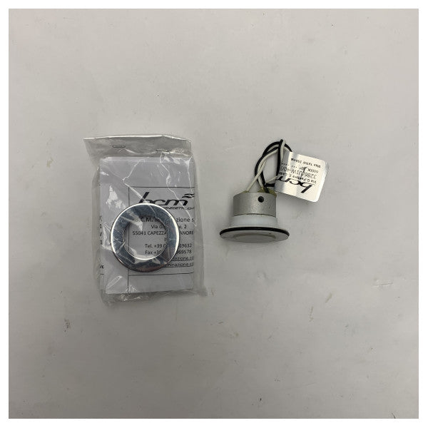 BCM Marine Grade SPOT LED XANTE3286 - Compacto 1W 6000K Impermeable Aluminio Luz LED para Barcos