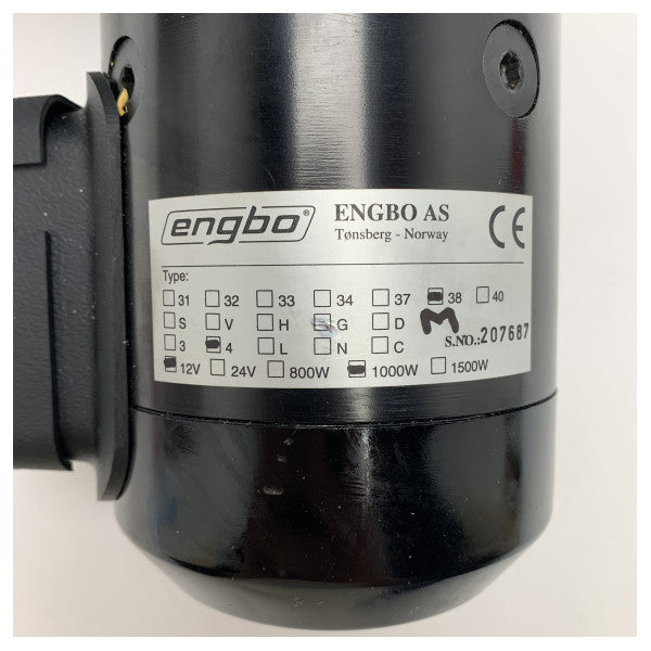 Engbo Maxi 38 | 1000W | Windlass eléctrico de 12V | Anchor Winch-38-4M-12110