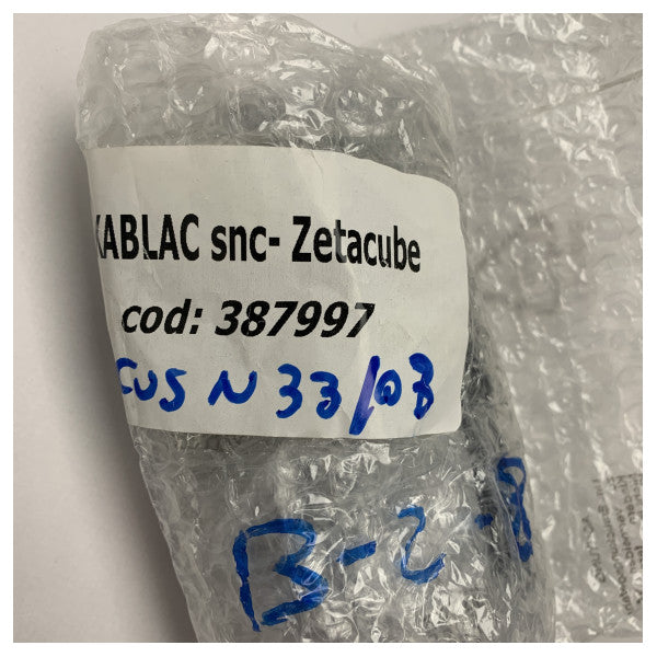 Zetacube Due Cubed 8W Black Wall Mount Lighting