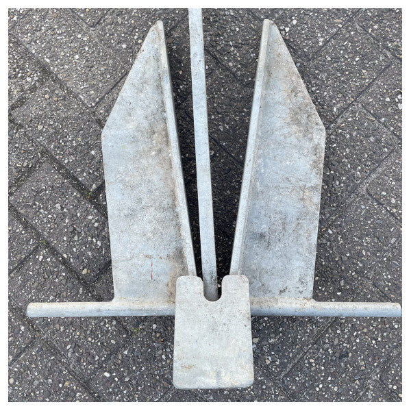 Sanguineti Danforth ankare högt håll galvaniserat 25 KG