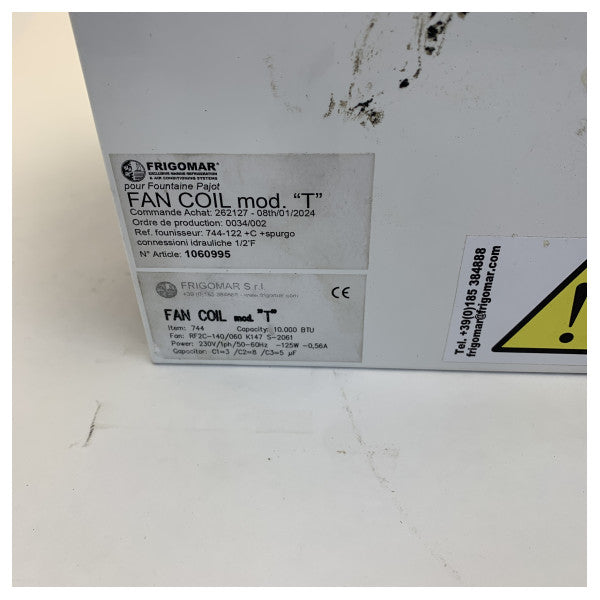 Frigomar 744 Deniz Fan Bobinli Klima Ünitesi 230V 10.000 BTU 