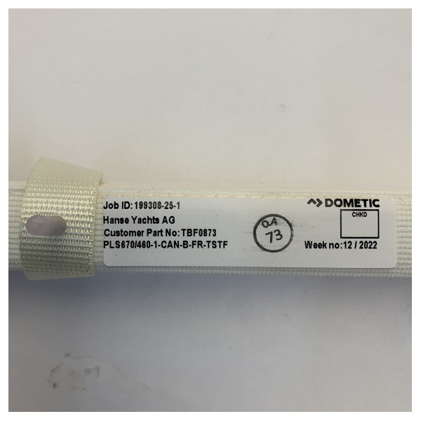 Dometic Hanse Yachts PLS670/460-1-CAN-B-F Side Window Blinds 670 x 460 mm 