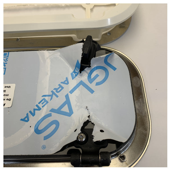 Отваряем прозорец Rutgerson от неръждаема стомана 402 x 195 x 16 мм - A2320-200OW 