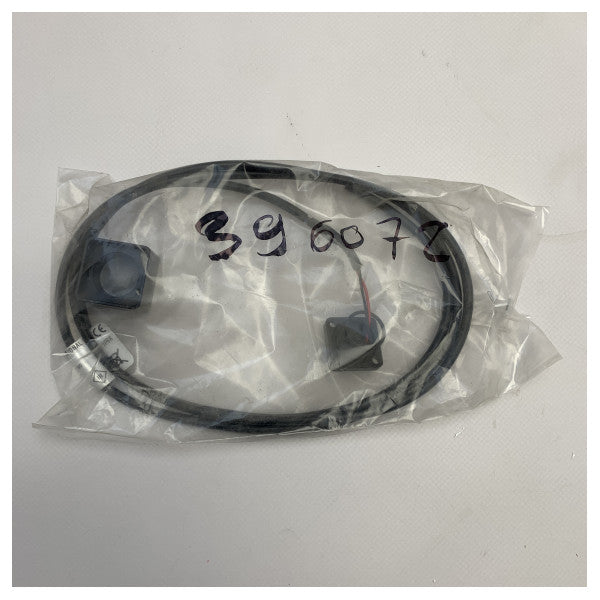 Projecteur LED marin compact 2W anodisé noir - Eclairage de bateau durable et étanche