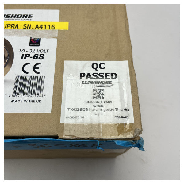 Lumishore Allure XFM250HD GEN2 MK2 luce subacquea blu