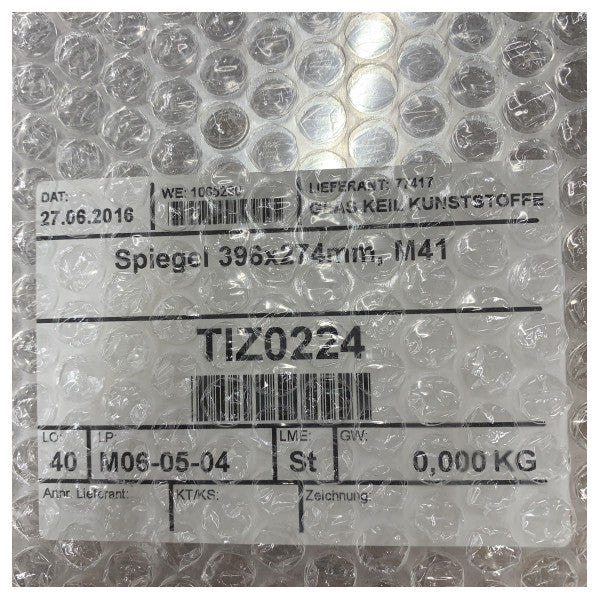 Υψηλής Ποιότητας Θαλάσσιο Καθρέφτη 398x274mm - Ανθεκτικός Ναυτικός Καθρέφτης για Σκάφη 