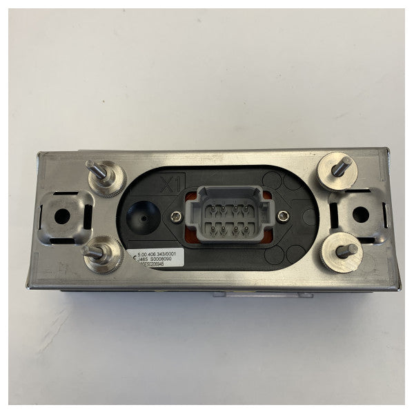 Pannello di controllo motore a 6 funzioni MTU B00E50206945 Nero 