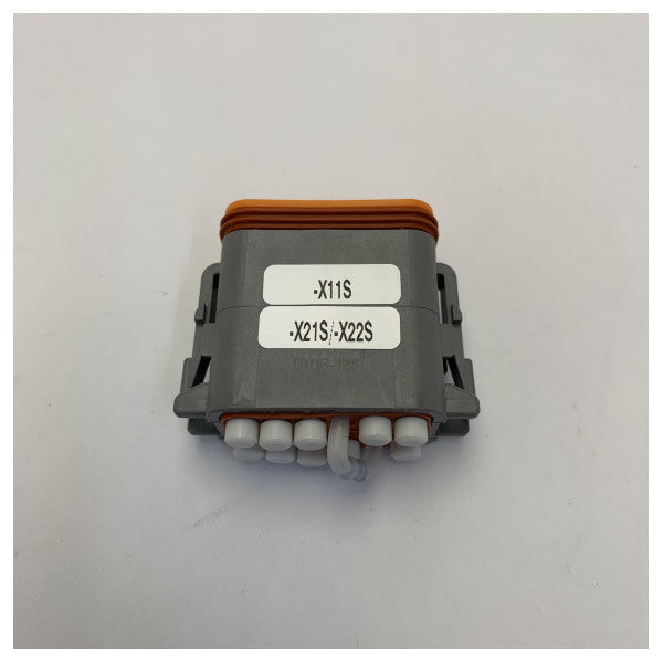 4x MTU X00E50208379 Conector Masculino Original com Resistor Térmico 