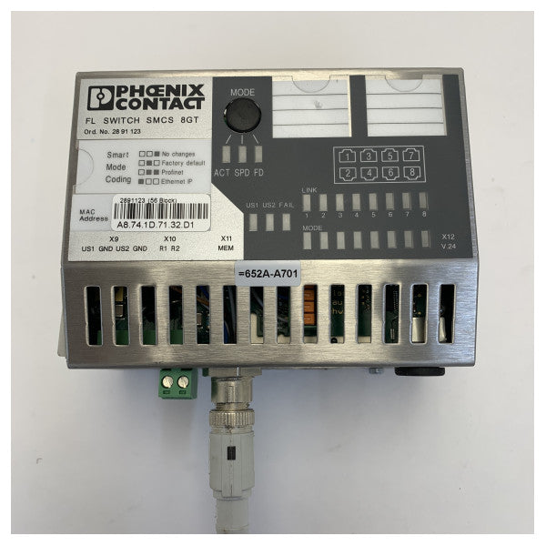 MTU X00E50210680 Signal Network Switch for Copper Cables