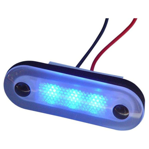 Aquasignal 3 -Led kortesija blu blu - 164017