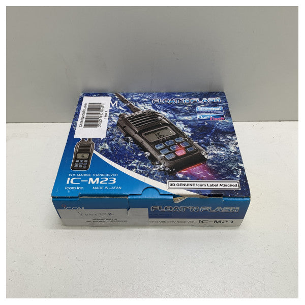 ICOM M24 IC-M23 VHF imperméable | GABLE FLOTIONNEMENT VHF (Remarque: sans batterie)