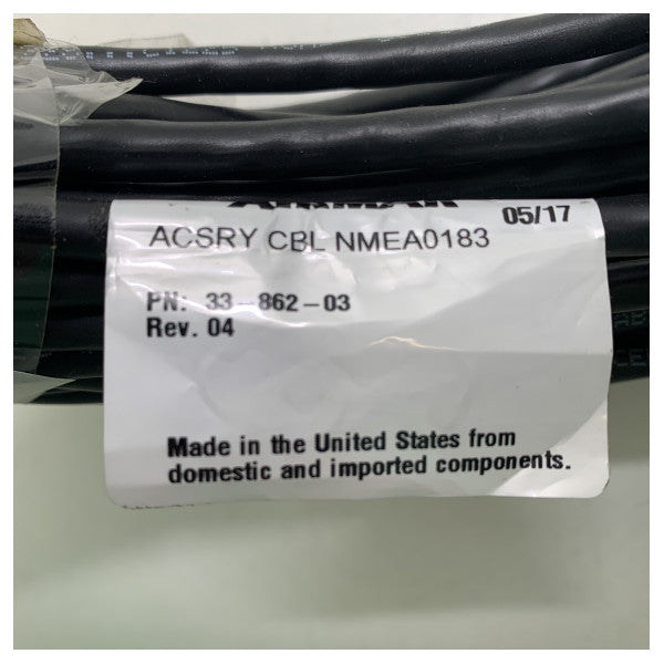 Airmar NMEA0183 Data Cable for PB150 25M-33-862-03